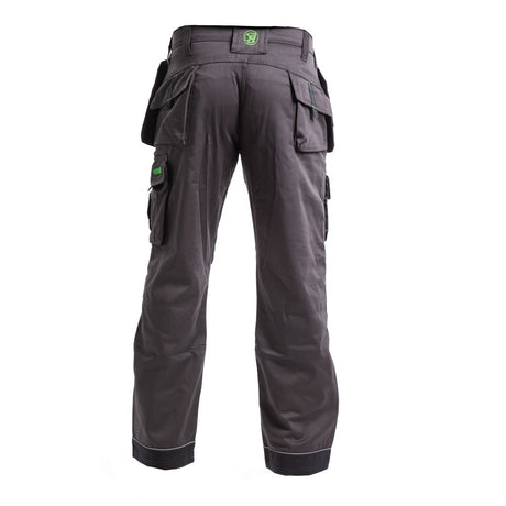 This is an image of Apache - Grey/Black Holster Trouser APKHTGREY L31W32 available to order from T.H Wiggans Architectural Ironmongery in Kendal, quick delivery and discounted prices.