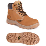 This is an image of Sterling Steel - Wheat 6 Eye Hiker Boot SS819CM 11 available to order from T.H Wiggans Architectural Ironmongery in Kendal, quick delivery and discounted prices.