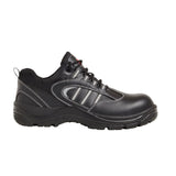 This is an image of Airside - Black Non-Metallic Safety Shoe SS705CM 4 available to order from T.H Wiggans Architectural Ironmongery in Kendal, quick delivery and discounted prices.