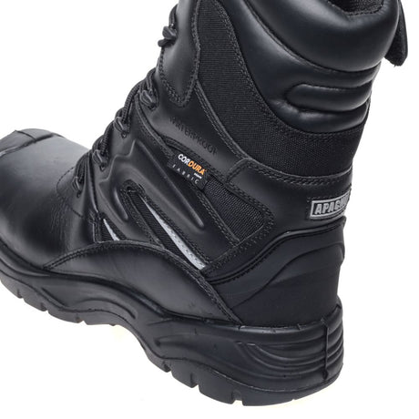 This is an image of Apache - Non Metallic High Leg Safety Boot COMBAT 11 available to order from T.H Wiggans Architectural Ironmongery in Kendal, quick delivery and discounted prices.