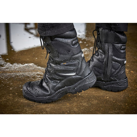 This is an image of Apache - Non Metallic High Leg Safety Boot COMBAT 12 available to order from T.H Wiggans Architectural Ironmongery in Kendal, quick delivery and discounted prices.