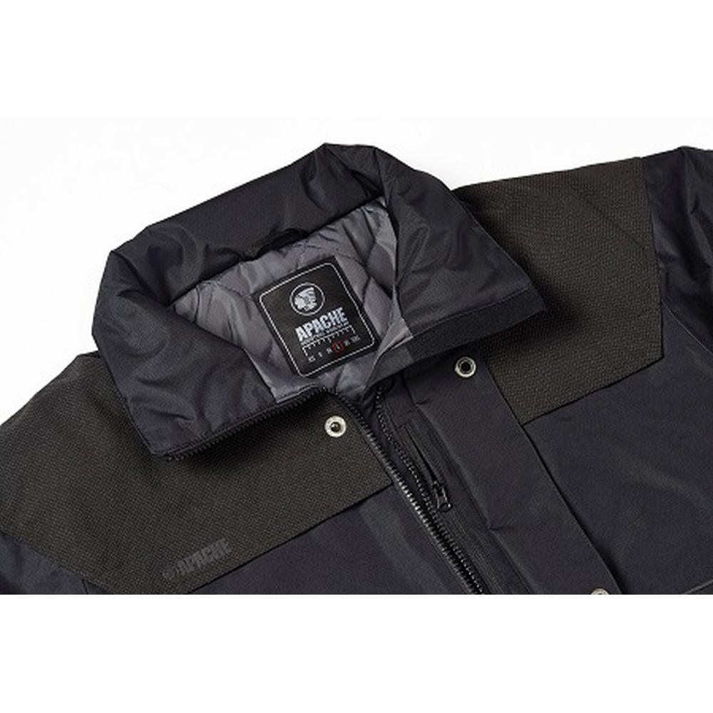 This is an image of Apache - ATS Waterproof Padded Jacket ATS WATERPROOF JACKET L available to order from T.H Wiggans Architectural Ironmongery in Kendal, quick delivery and discounted prices.