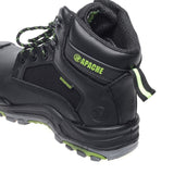 This is an image of Apache - Black Metal Free Waterproof Safety Boot Dakota 13 available to order from T.H Wiggans Architectural Ironmongery in Kendal, quick delivery and discounted prices.