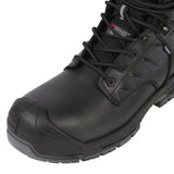 This is an image of Apache - Side Zip Black Waterproof Boot - GTS Outsole Chilliwack 10 available to order from T.H Wiggans Architectural Ironmongery in Kendal, quick delivery and discounted prices.