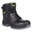 This is an image of Apache - Side Zip Black Waterproof Boot - GTS Outsole Chilliwack 9 available to order from T.H Wiggans Architectural Ironmongery in Kendal, quick delivery and discounted prices.