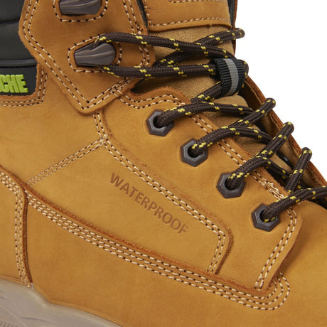 This is an image of Apache - Wheat Waterproof Safety Boot - GTS Outsole Thompson 13 available to order from T.H Wiggans Architectural Ironmongery in Kendal, quick delivery and discounted prices.