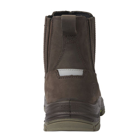 This is an image of Apache - Brown Water Resistant Dealer Boot - GTS Outsole Wabana 9 available to order from T.H Wiggans Architectural Ironmongery in Kendal, quick delivery and discounted prices.