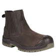 This is an image of Apache - Brown Water Resistant Dealer Boot - GTS Outsole Wabana 9 available to order from T.H Wiggans Architectural Ironmongery in Kendal, quick delivery and discounted prices.