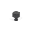This is an image showing From The Anvil - Matt Black Kahlo Cabinet Knob - 25mm available from T.H Wiggans Architectural Ironmongery in Kendal, quick delivery and discounted prices