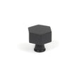 This is an image showing From The Anvil - Matt Black Kahlo Cabinet Knob - 32mm available from T.H Wiggans Architectural Ironmongery in Kendal, quick delivery and discounted prices