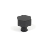 This is an image showing From The Anvil - Matt Black Kahlo Cabinet Knob - 32mm available from T.H Wiggans Architectural Ironmongery in Kendal, quick delivery and discounted prices