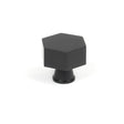 This is an image showing From The Anvil - Matt Black Kahlo Cabinet Knob - 38mm available from T.H Wiggans Architectural Ironmongery in Kendal, quick delivery and discounted prices
