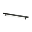 This is an image showing From The Anvil - Matt Black Kahlo Pull Handle - Large available from T.H Wiggans Architectural Ironmongery in Kendal, quick delivery and discounted prices
