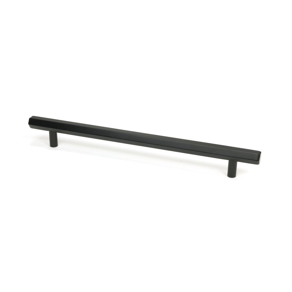 This is an image showing From The Anvil - Matt Black Kahlo Pull Handle - Large available from T.H Wiggans Architectural Ironmongery in Kendal, quick delivery and discounted prices