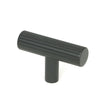 This is an image showing From The Anvil - Matt Black Judd T-Bar available from T.H Wiggans Architectural Ironmongery in Kendal, quick delivery and discounted prices