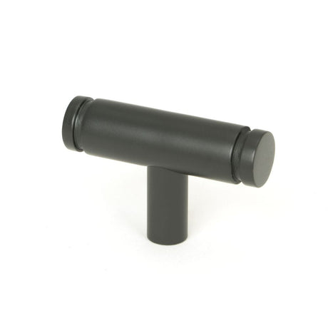 This is an image showing From The Anvil - Aged Bronze Kelso T-Bar available from T.H Wiggans Architectural Ironmongery in Kendal, quick delivery and discounted prices