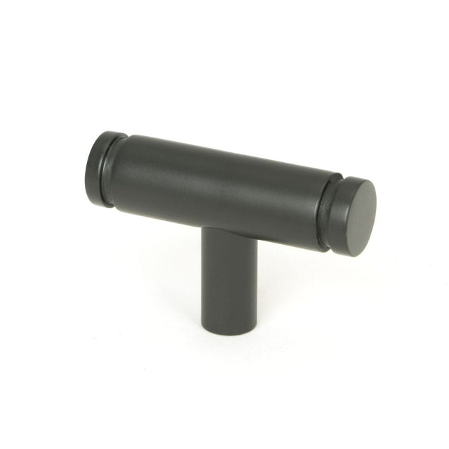 This is an image showing From The Anvil - Aged Bronze Kelso T-Bar available from T.H Wiggans Architectural Ironmongery in Kendal, quick delivery and discounted prices