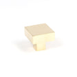 This is an image showing From The Anvil - Polished Brass Albers Cabinet Knob - 30mm available from T.H Wiggans Architectural Ironmongery in Kendal, quick delivery and discounted prices