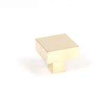This is an image showing From The Anvil - Polished Brass Albers Cabinet Knob - 30mm available from T.H Wiggans Architectural Ironmongery in Kendal, quick delivery and discounted prices