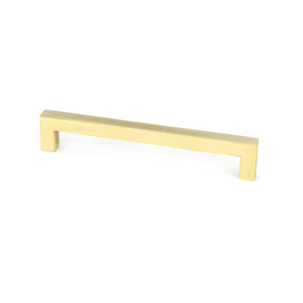 This is an image showing From The Anvil - Polished Brass Albers Pull Handle - Medium available from T.H Wiggans Architectural Ironmongery in Kendal, quick delivery and discounted prices