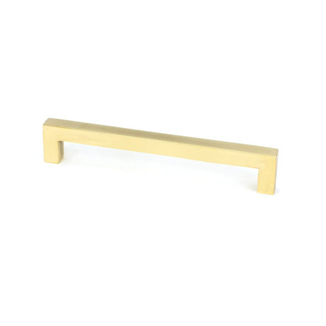 This is an image showing From The Anvil - Polished Brass Albers Pull Handle - Medium available from T.H Wiggans Architectural Ironmongery in Kendal, quick delivery and discounted prices