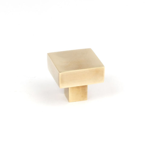 This is an image showing From The Anvil - Aged Brass Albers Cabinet Knob - 30mm available from T.H Wiggans Architectural Ironmongery in Kendal, quick delivery and discounted prices