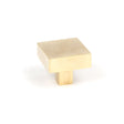This is an image showing From The Anvil - Aged Brass Albers Cabinet Knob - 35mm available from T.H Wiggans Architectural Ironmongery in Kendal, quick delivery and discounted prices