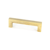 This is an image showing From The Anvil - Aged Brass Albers Pull Handle - Small available from T.H Wiggans Architectural Ironmongery in Kendal, quick delivery and discounted prices