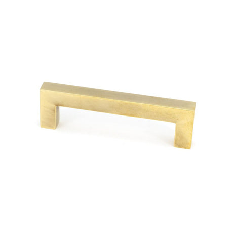 This is an image showing From The Anvil - Aged Brass Albers Pull Handle - Small available from T.H Wiggans Architectural Ironmongery in Kendal, quick delivery and discounted prices