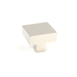 This is an image showing From The Anvil - Polished Nickel Albers Cabinet Knob - 35mm available from T.H Wiggans Architectural Ironmongery in Kendal, quick delivery and discounted prices