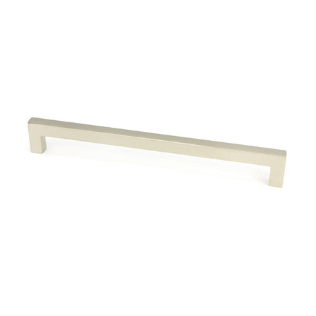 This is an image showing From The Anvil - Polished Nickel Albers Pull Handle - Large available from T.H Wiggans Architectural Ironmongery in Kendal, quick delivery and discounted prices