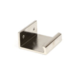 This is an image showing From The Anvil - Polished Nickel 50mm Plain Edge Pull available from trade door handles, quick delivery and discounted prices