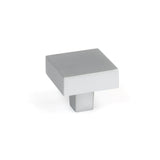 This is an image showing From The Anvil - Satin Chrome Albers Cabinet Knob - 35mm available from T.H Wiggans Architectural Ironmongery in Kendal, quick delivery and discounted prices