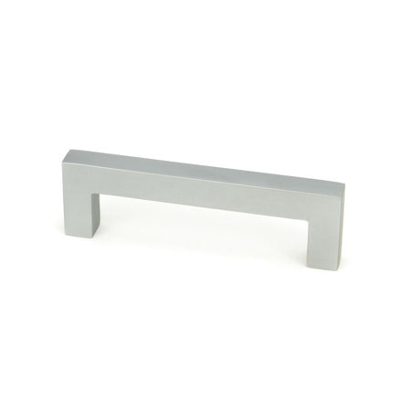 This is an image showing From The Anvil - Satin Chrome Albers Pull Handle - Small available from T.H Wiggans Architectural Ironmongery in Kendal, quick delivery and discounted prices