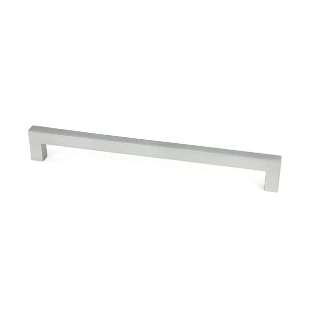 This is an image showing From The Anvil - Satin Chrome Albers Pull Handle - Large available from T.H Wiggans Architectural Ironmongery in Kendal, quick delivery and discounted prices