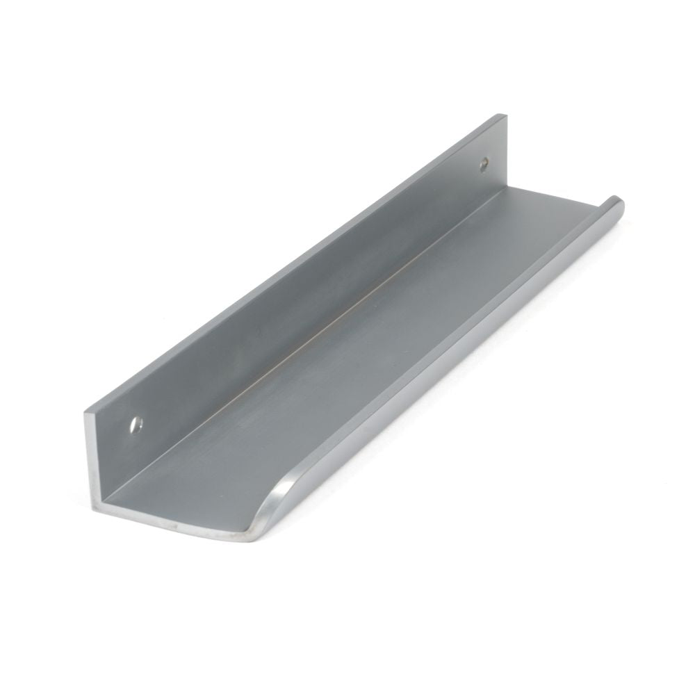 This is an image showing From The Anvil - Satin Chrome 200mm Moore Edge Pull available from trade door handles, quick delivery and discounted prices