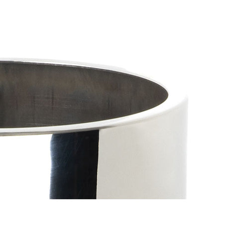 This is an image showing From The Anvil - Polished Marine SS (316) 16cm Newlyn Pot available from T.H Wiggans Architectural Ironmongery in Kendal, quick delivery and discounted prices