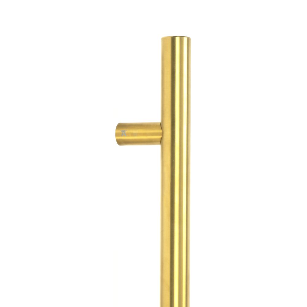 This is an image of From The Anvil - Aged Brass (316) 0.6m T Bar Handle Bolt Fix 32mm available to order from T.H Wiggans Architectural Ironmongery in Kendal, quick delivery and discounted prices.