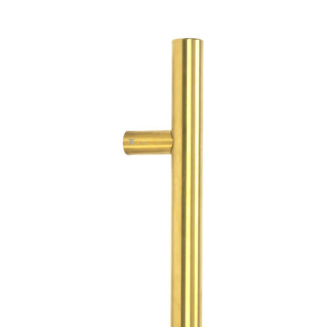 This is an image of From The Anvil - Aged Brass (316) 0.9m T Bar Handle Secret Fix 32mm available to order from T.H Wiggans Architectural Ironmongery in Kendal, quick delivery and discounted prices.