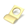This is an image of From The Anvil - Satin Brass Rim Cylinder Pull available to order from T.H Wiggans Architectural Ironmongery in Kendal, quick delivery and discounted prices.