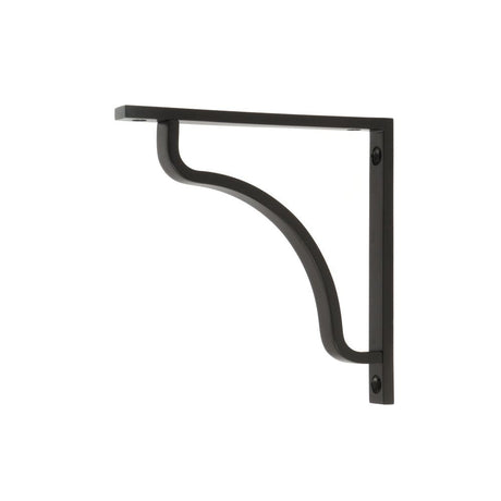 This is an image showing From The Anvil - Aged Bronze Abingdon Shelf Bracket (150mm x 150mm) available from T.H Wiggans Architectural Ironmongery in Kendal, quick delivery and discounted prices