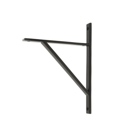 This is an image showing From The Anvil - Aged Bronze Chalfont Shelf Bracket (260mm x 200mm) available from T.H Wiggans Architectural Ironmongery in Kendal, quick delivery and discounted prices