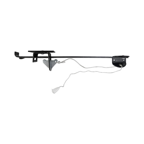 This is an image showing TIMCO Junior Garage Door Holder - Wide Lintel - Black - 15" - 1 Each Plain Bag available from T.H Wiggans Ironmongery in Kendal, quick delivery at discounted prices.
