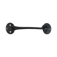 This is an image showing TIMCO Cabin Hooks - Black - 3" - 1 Each Plain Bag available from T.H Wiggans Ironmongery in Kendal, quick delivery at discounted prices.
