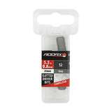 This is an image showing TIMCO S2 Driver Bits - SL - 5.5 x 0.8 x 25 - 2 Pieces Blister Pack available from T.H Wiggans Ironmongery in Kendal, quick delivery at discounted prices.