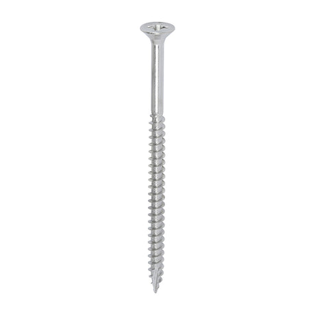 This is an image showing TIMCO Classic Multi-Purpose Screws - PZ - Double Countersunk - A2 Stainless Steel
 - 6.0 x 100 - 100 Pieces Box available from T.H Wiggans Ironmongery in Kendal, quick delivery at discounted prices.