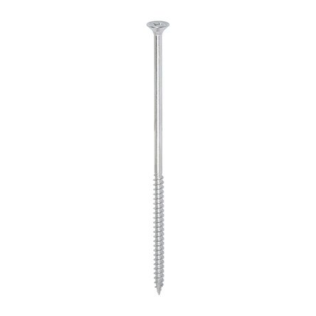 This is an image showing TIMCO Classic Multi-Purpose Screws - PZ - Double Countersunk - A2 Stainless Steel
 - 6.0 x 150 - 100 Pieces Box available from T.H Wiggans Ironmongery in Kendal, quick delivery at discounted prices.
