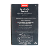 This is an image showing TIMCO Bathroom Lock - Satin Nickel - 78mm - 1 Each Box available from T.H Wiggans Ironmongery in Kendal, quick delivery at discounted prices.
