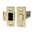 This is an image showing TIMCO Tubular Latch - Electro Brass - 76 case / 57 backset - 1 Each Plain Bag available from T.H Wiggans Ironmongery in Kendal, quick delivery at discounted prices.