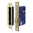 This is an image showing TIMCO Bathroom Lock - Electro Brass - 65mm - 1 Each Box available from T.H Wiggans Ironmongery in Kendal, quick delivery at discounted prices.